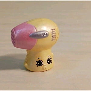 Shopkins Season 4 Dry Anne Hair Dryer Yellow Miniature Toy